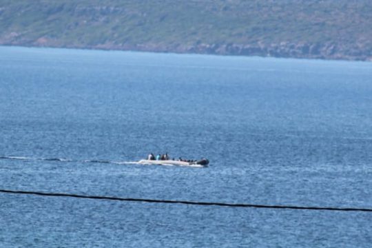Σε εξέλιξη περιστατικό παράνομης επαναπροώθησης στα ανοιχτά της Λέσβου