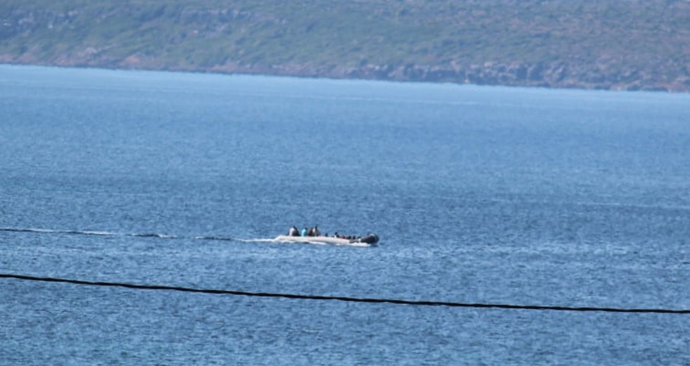Σε εξέλιξη περιστατικό παράνομης επαναπροώθησης στα ανοιχτά της Λέσβου