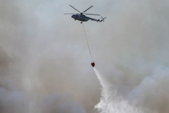 Καλή η εικόνα στα πύρινα μέτωπα σε Κύθνο και Μεσσηνία