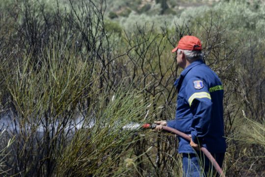Πυρκαγιά στο Καστέλι Καλαβρύτων