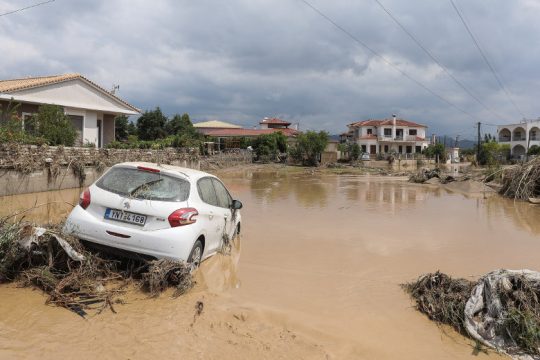 Έπεσαν 300 χιλιοστά βροχής σε 8 ώρες στην Εύβοια