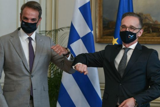 Μητσοτάκης και Μάας για την ανάγκη αποκλιμάκωσης της τουρκικής προκλητικότητας