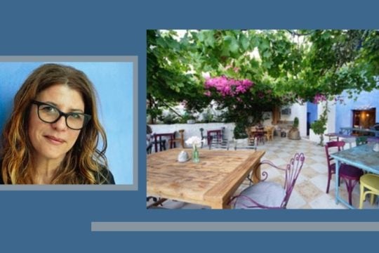 Μια κόρη στην ηφαιστειογενή Νίσυρο δηλώνει ευθαρσώς «Απολωλή»