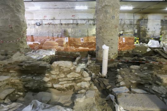 Στο ΚΑΣ τα αρχαία του σταθμού Βενιζέλου