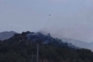 Μεγάλη πυρκαγιά στην ορεινή Αισυμή της Αλεξανδρούπολης