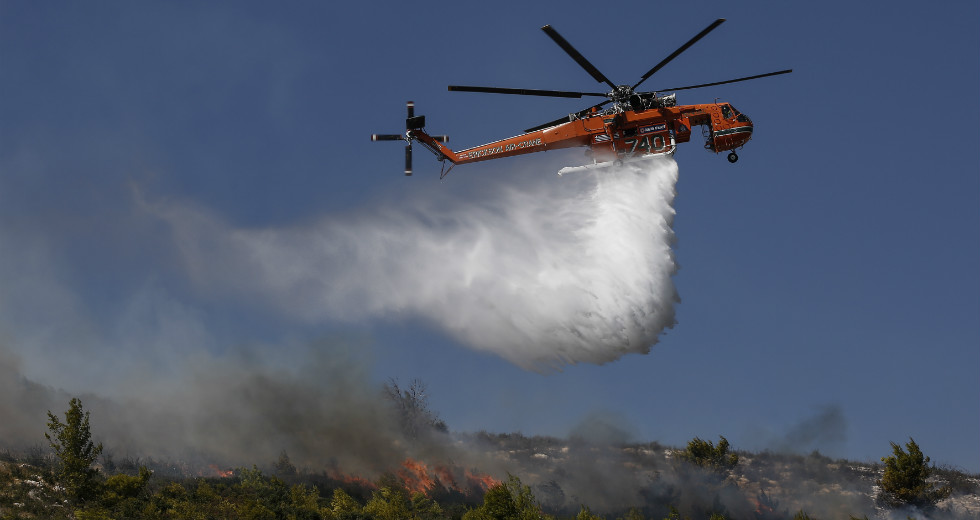 Πυρκαγιές σε Κεφαλονιά, Σέρρες και Λαμία