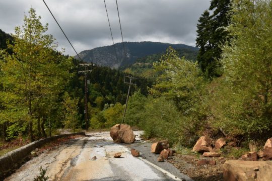 Μεγάλες καταστροφές στη λίμνη Πλαστήρα