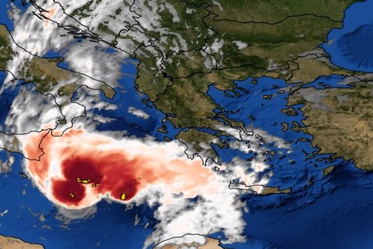 Χαρακτηριστικά κυκλώνα θα έχει η κακοκαιρία