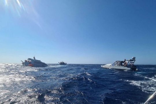 Με ασφάλεια στην Ίο οι επιβάτες και η θαλαμηγός «Δήνι»