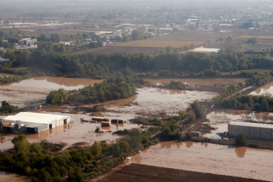 Σοβαρές ζημιές από λάσπη και φερτά υλικά στο Αρχαιολογικό Μουσείο Καρδίτσας