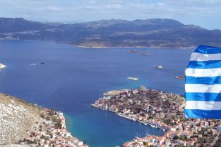 Προκλήσεις με drone και μπογιές στο Καστελόριζο