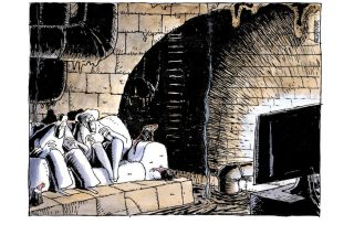 Σκίτσο της Εφ.Συν. (Μ. Κουντούρης 08.09.2020)