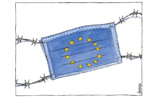 Σκίτσο της Εφ.Συν. (Μ. Κουντούρης 13.09.2020)