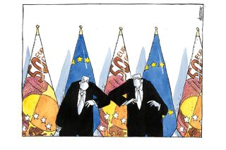 Σκίτσο της Εφ.Συν. (Μ. Κουντούρης 19.09.2020)