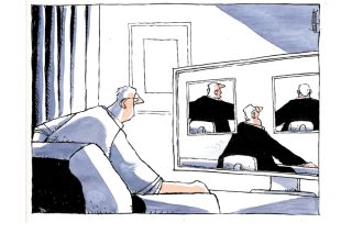 Σκίτσο της Εφ.Συν. (Μ. Κουντούρης 23.09.2020)