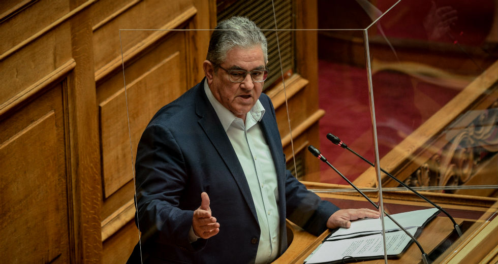 Βουλή: «100% αποζημίωση των πληγέντων από τον Ιανό» απαιτεί ο Δ. Κουτσούμπας