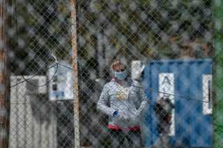 Διαμαρτυρία προσφύγων στη Μαλακάσα