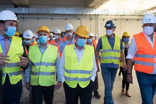 Στις πρώτες δοκιμές συρμού του Μετρό Θεσσαλονίκης η ηγεσία του Υπουργείου Υποδομών και Μεταφορών