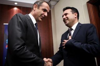 Τετ α τετ Μητσοτάκη με Ζάεφ στην Αθήνα