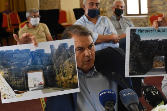 Για την πυρκαγιά στις Μυκήνες