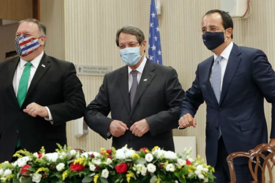 Ανησυχία Πομπέο για τις ενέργειες της Τουρκίας έναντι Ελλάδας και Κύπρου