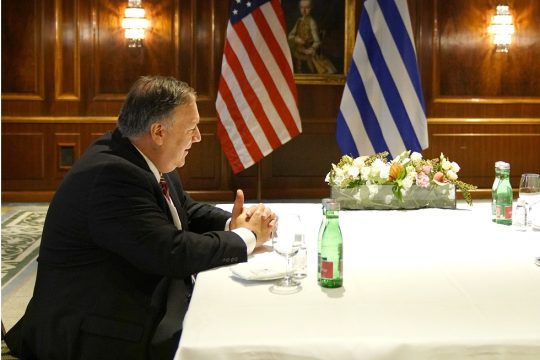Βαριά η ατζέντα στη συνάντηση Μητσοτάκη-Πομπέο