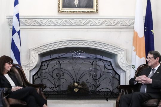 Αρραγές και ενιαίο μέτωπο Ελλάδας-Κύπρου