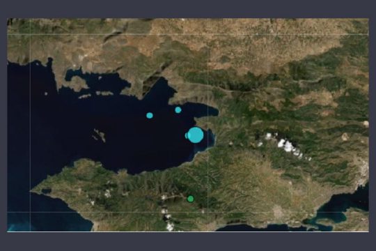 Σεισμική δόνηση στον Κορινθιακό κόλπο