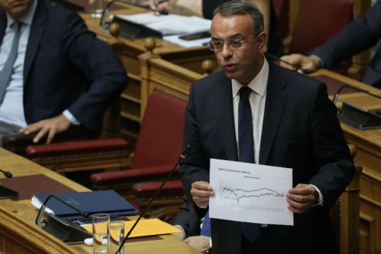 «Η κυβέρνηση δρα με ταχύτητα» αναφέρει ο Σταϊκούρας για τον «Ιανό»