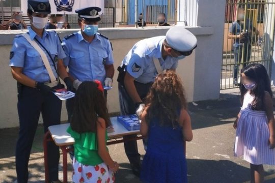 Κρήτη: Δράση ενημέρωσης στα σχολεία για την κυκλοφοριακή αγωγή