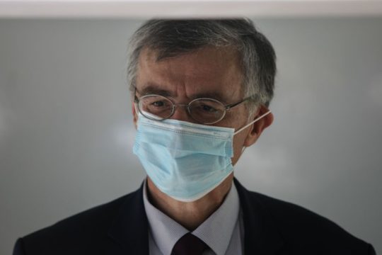 Στη Λακωνία ο Σ. Τσιόδρας και ο γγ Πολιτικής Προστασίας
