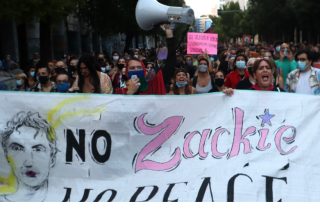 Πολύχρωμη πορεία για τη δικαίωση του Ζακ