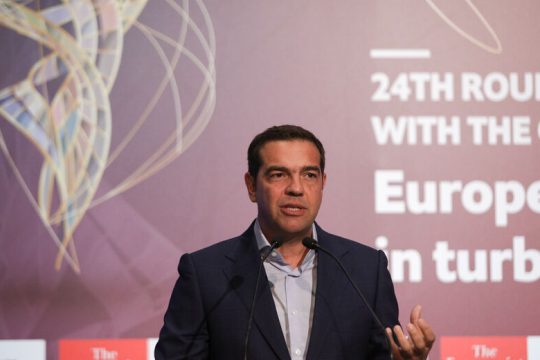 Δυναμική πολιτική απέναντι στην Αγκυρα ζήτησε ο Αλ. Τσίπρας