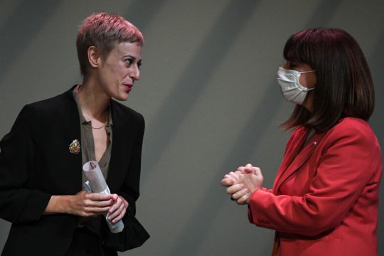 Στη Δήμητρα Βλαγκοπούλου η καρφίτσα της Μελίνας