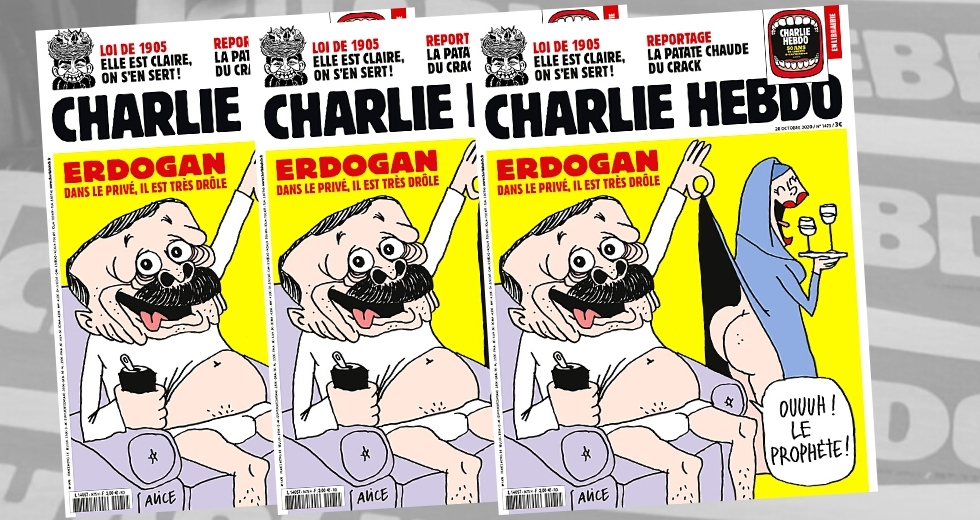 Οργή Άγκυρας για τo πρωτοσέλιδο του Charlie Hebdo με τον Ερντογάν