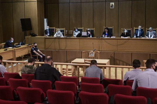 Αύριο οι αποφάσεις για τα ελαφρυντικά της εγκληματικής οργάνωσης Χρυσή Αυγή