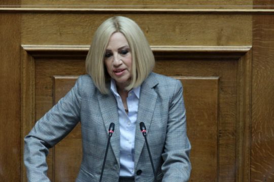 Φ. Γεννηματά: «Να επιβληθούν κυρώσεις κατά της Τουρκίας και εμπάργκο όπλων»