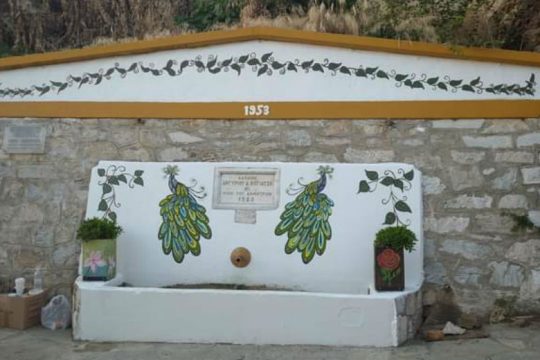 Γαλάτιστα, το χωριό με τις ζωγραφισμένες βρύσες