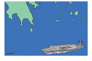 Σκίτσο της Εφ.Συν. (Κ. Γρηγοριάδης 04.10.2020)