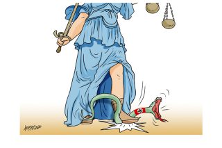 Σκίτσο της «Εφ.Συν.» [Κ. Γρηγοριάδης 07.10.2020]
