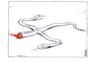 Σκίτσο της Εφ.Συν. (Μ. Κουντούρης 25.10.2020)