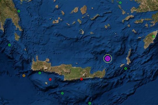«Χόρεψε» την Ανατολική Κρήτη ο Εγκέλαδος