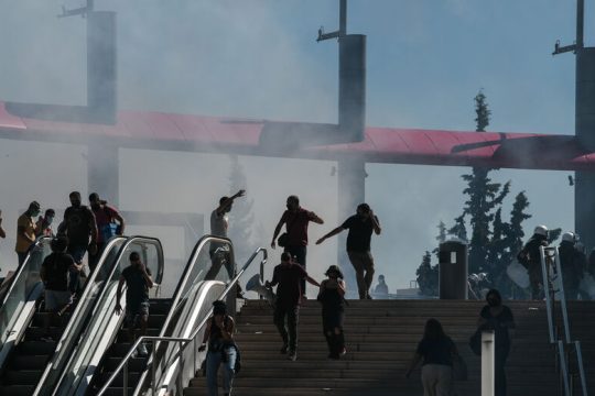 Επνιξαν στα χημικά τη μαθητική κινητοποίηση