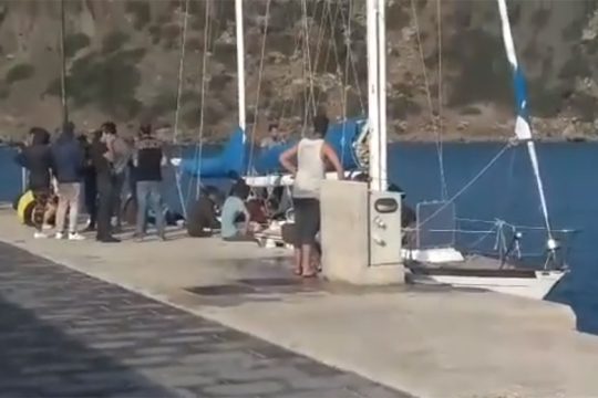 μετανάστες, σκάφος, Γαύδος