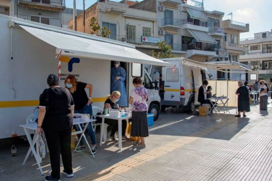 Δωρεάν «γρήγορα τεστ» για κορονοϊό στο μετρό της Νίκαιας