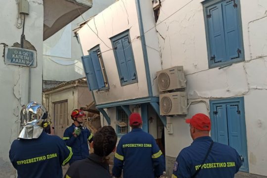 Μεγάλες καταστροφές στη Σάμο