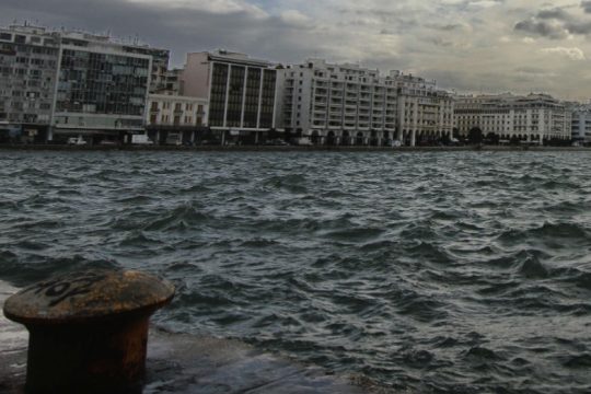 Πτώσεις δένδρων λόγω ισχυρών ανέμων στη Θεσσαλονίκη