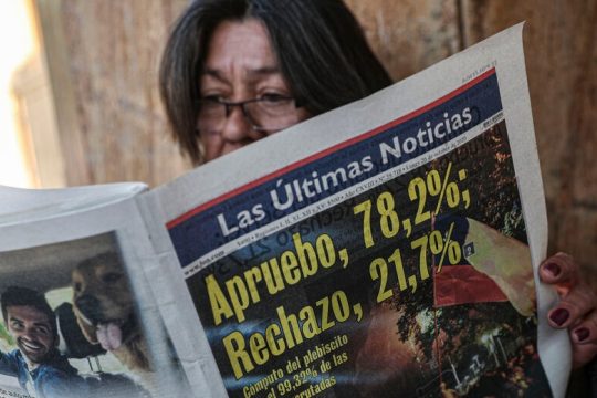 Οι Χιλιανοί κατατρόπωσαν το Σύνταγμα του Πινοτσέτ