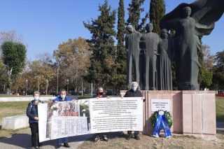 Στεφάνι για τον Γοργοπόταμο