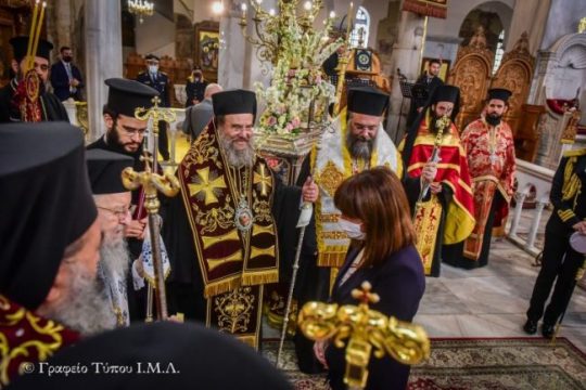 Θετικός σε Covid-19 και με συμπτώματα ο μητροπολίτης Ιερισσού